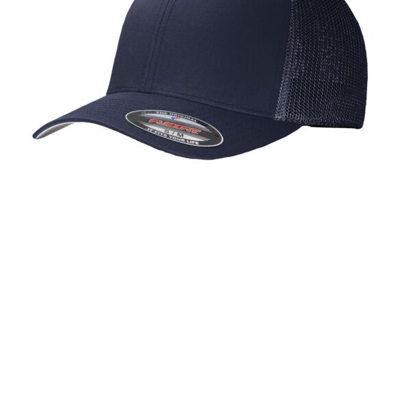 Castaic Lacrosse Embroidered Flexfit Mesh Hat Thumbnail