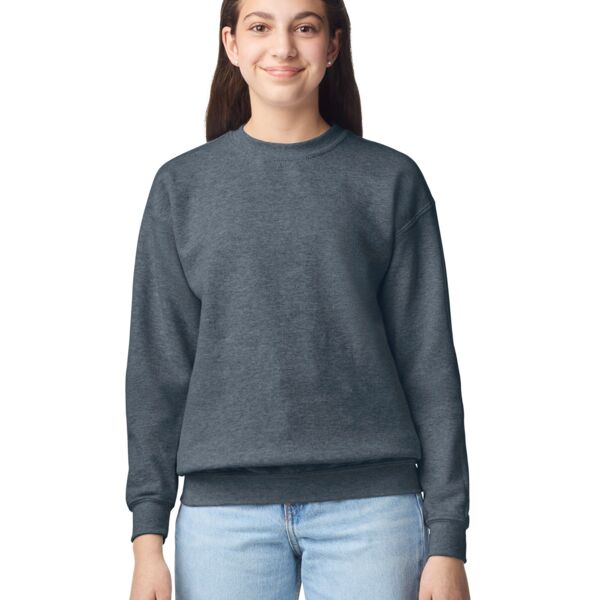 Blank Youth Crewneck Sweatshirt Thumbnail