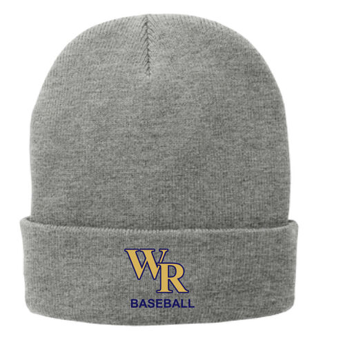 WR Baseball Lined Flip Beanie Thumbnail