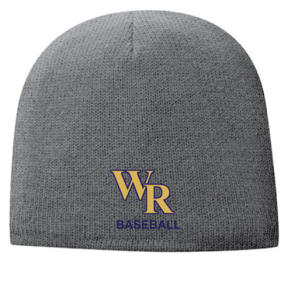 WR Baseball Skull Beanie Thumbnail