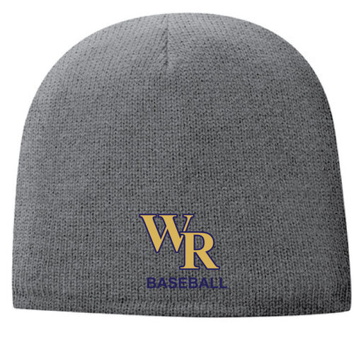 WR Baseball Skull Beanie Thumbnail