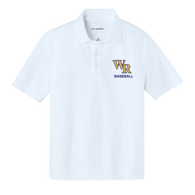 WR Baseball Player Game Day Polo - Youth Thumbnail