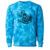 Unisex Midweight Tie-Dyed Crewneck Sweatshirt Thumbnail