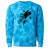 Unisex Midweight Tie-Dyed Crewneck Sweatshirt Thumbnail