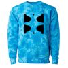 Unisex Midweight Tie-Dyed Crewneck Sweatshirt Thumbnail