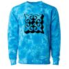 Unisex Midweight Tie-Dyed Crewneck Sweatshirt Thumbnail