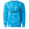 Unisex Midweight Tie-Dyed Crewneck Sweatshirt Thumbnail
