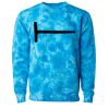 Unisex Midweight Tie-Dyed Crewneck Sweatshirt Thumbnail