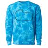 Unisex Midweight Tie-Dyed Crewneck Sweatshirt Thumbnail