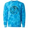 Unisex Midweight Tie-Dyed Crewneck Sweatshirt Thumbnail