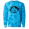 Unisex Midweight Tie-Dyed Crewneck Sweatshirt Thumbnail