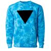 Unisex Midweight Tie-Dyed Crewneck Sweatshirt Thumbnail