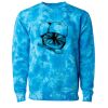 Unisex Midweight Tie-Dyed Crewneck Sweatshirt Thumbnail