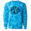 Unisex Midweight Tie-Dyed Crewneck Sweatshirt Thumbnail