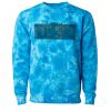 Unisex Midweight Tie-Dyed Crewneck Sweatshirt Thumbnail