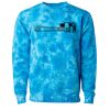Unisex Midweight Tie-Dyed Crewneck Sweatshirt Thumbnail