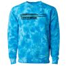 Unisex Midweight Tie-Dyed Crewneck Sweatshirt Thumbnail