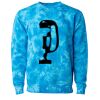 Unisex Midweight Tie-Dyed Crewneck Sweatshirt Thumbnail