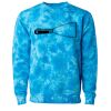 Unisex Midweight Tie-Dyed Crewneck Sweatshirt Thumbnail