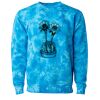 Unisex Midweight Tie-Dyed Crewneck Sweatshirt Thumbnail