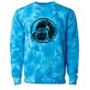 Unisex Midweight Tie-Dyed Crewneck Sweatshirt Thumbnail