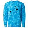 Unisex Midweight Tie-Dyed Crewneck Sweatshirt Thumbnail
