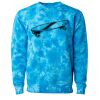 Unisex Midweight Tie-Dyed Crewneck Sweatshirt Thumbnail