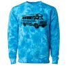 Unisex Midweight Tie-Dyed Crewneck Sweatshirt Thumbnail