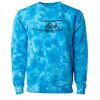 Unisex Midweight Tie-Dyed Crewneck Sweatshirt Thumbnail