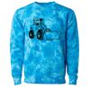 Unisex Midweight Tie-Dyed Crewneck Sweatshirt Thumbnail