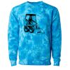 Unisex Midweight Tie-Dyed Crewneck Sweatshirt Thumbnail
