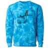 Unisex Midweight Tie-Dyed Crewneck Sweatshirt Thumbnail