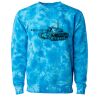 Unisex Midweight Tie-Dyed Crewneck Sweatshirt Thumbnail