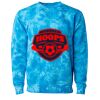 Unisex Midweight Tie-Dyed Crewneck Sweatshirt Thumbnail