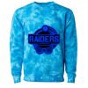 Unisex Midweight Tie-Dyed Crewneck Sweatshirt Thumbnail