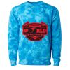 Unisex Midweight Tie-Dyed Crewneck Sweatshirt Thumbnail
