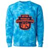 Unisex Midweight Tie-Dyed Crewneck Sweatshirt Thumbnail