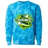 Unisex Midweight Tie-Dyed Crewneck Sweatshirt Thumbnail