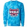 Unisex Midweight Tie-Dyed Crewneck Sweatshirt Thumbnail