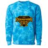 Unisex Midweight Tie-Dyed Crewneck Sweatshirt Thumbnail