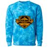 Unisex Midweight Tie-Dyed Crewneck Sweatshirt Thumbnail