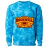 Unisex Midweight Tie-Dyed Crewneck Sweatshirt Thumbnail