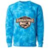 Unisex Midweight Tie-Dyed Crewneck Sweatshirt Thumbnail