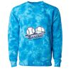 Unisex Midweight Tie-Dyed Crewneck Sweatshirt Thumbnail