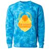 Unisex Midweight Tie-Dyed Crewneck Sweatshirt Thumbnail