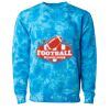 Unisex Midweight Tie-Dyed Crewneck Sweatshirt Thumbnail