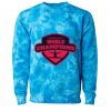 Unisex Midweight Tie-Dyed Crewneck Sweatshirt Thumbnail