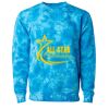Unisex Midweight Tie-Dyed Crewneck Sweatshirt Thumbnail