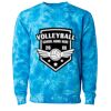 Unisex Midweight Tie-Dyed Crewneck Sweatshirt Thumbnail