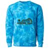 Unisex Midweight Tie-Dyed Crewneck Sweatshirt Thumbnail